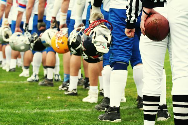 Football helmets